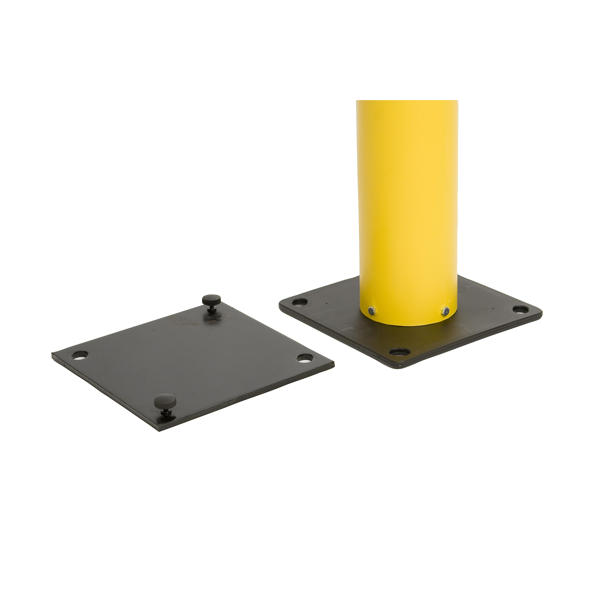Eagle Poly Base for 6in. Eagle Post Cover Sleeves — Black, Model# 1730BASE